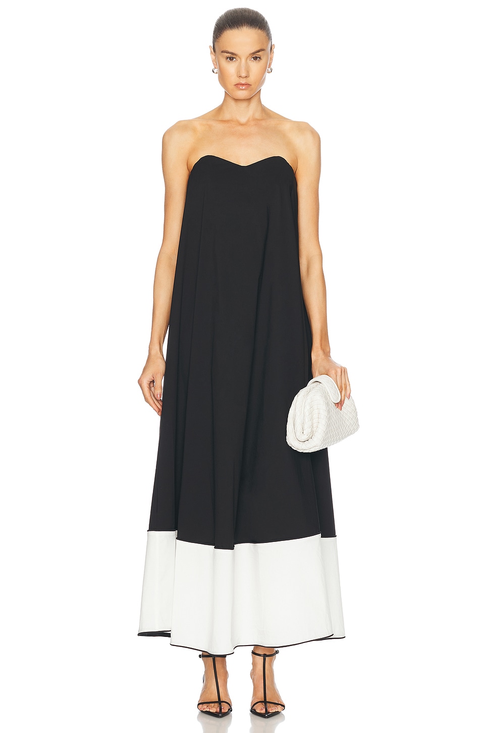 

Платье Джулии CAROLINE CONSTAS, цвет Black & Off White Combo