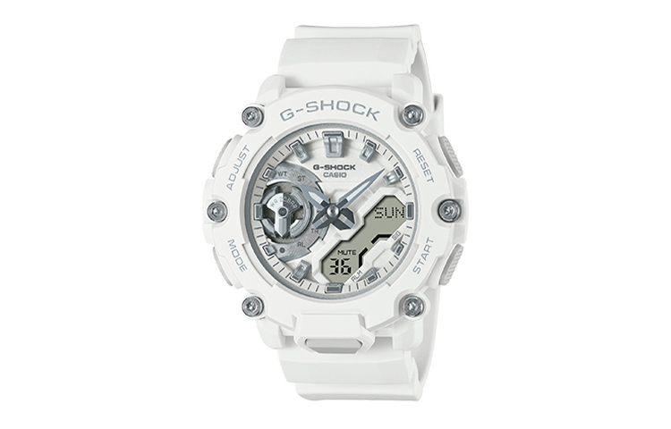

Женские белые часы CASIO