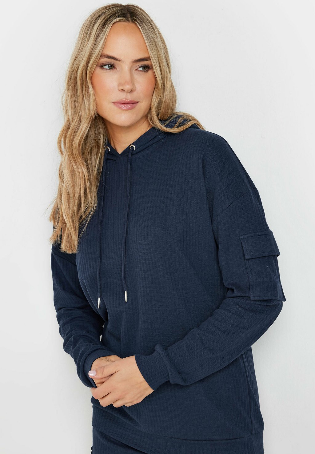

Топ с длинными рукавами Hoodie Long Tall Sally, темно-синий