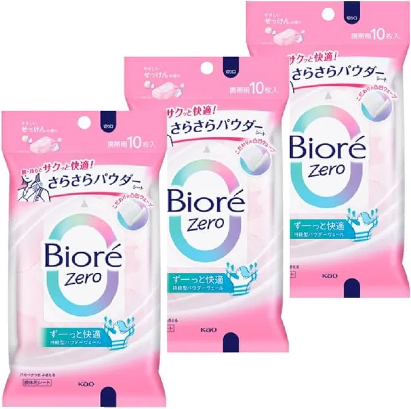 Салфетки матирующие Bio LeZero Smooth Powder Sheet, мыльный аромат, 10 шт