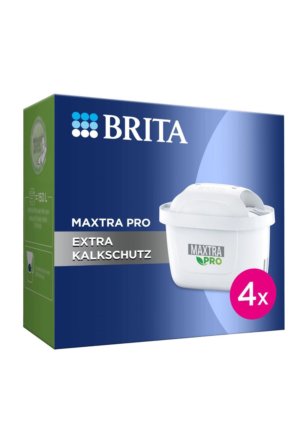 

Комплект фильтрующих картриджей Maxtra Pro, 4 шт Brita, белый