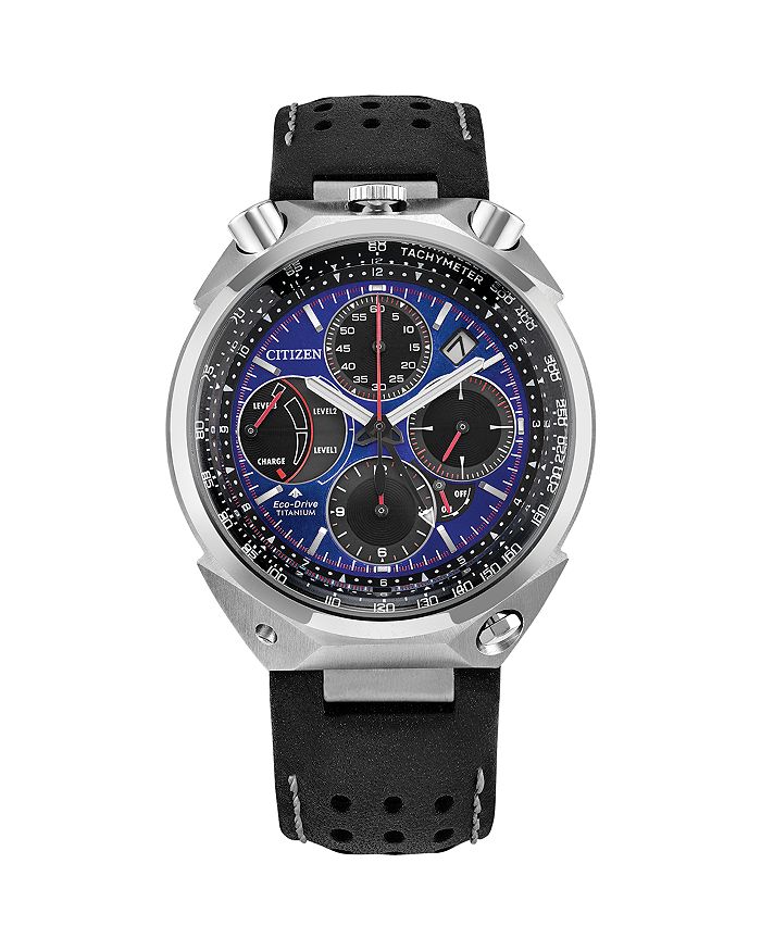 

Eco Drive Promaster Tsuno Racer Chronograph, 43 мм Citizen, синий