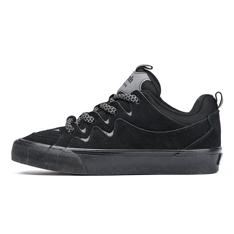 

Кроссовки GOLUCK Skateboarding Shoes Unisex Low-top Black, черный