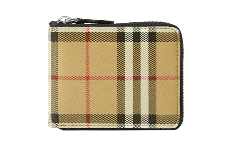 

Burberry Кожаный мужской бумажник бежевый