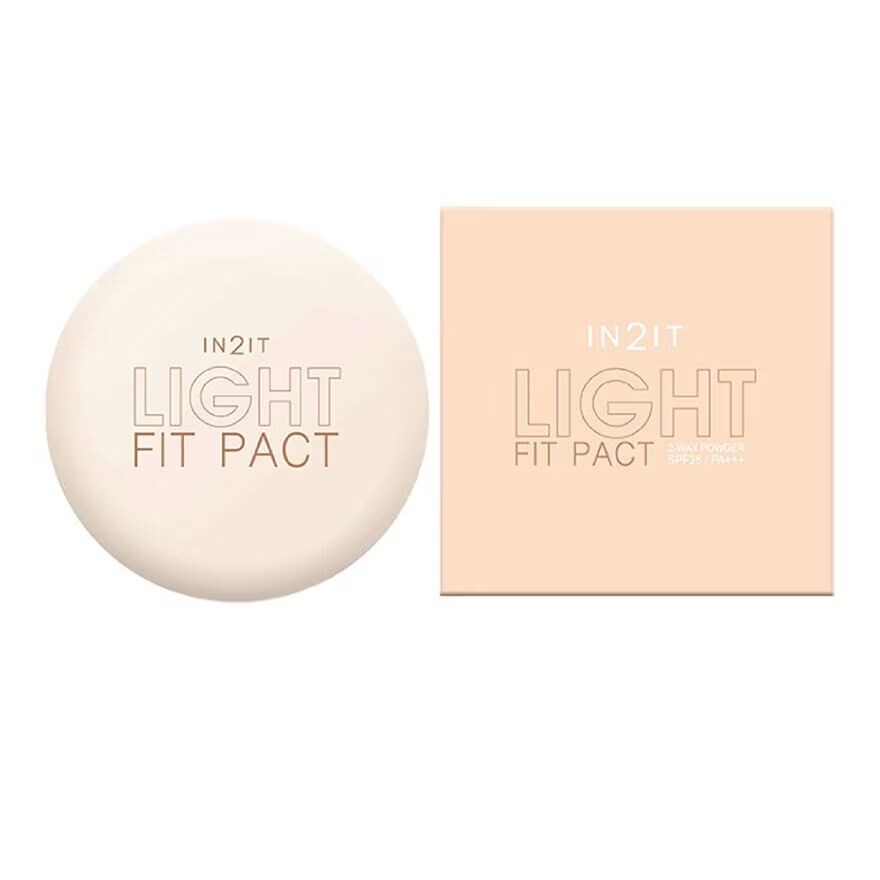 

In 2 It In2it Fit Pact 2Way Пудра SPF25 PA+++ 10г. 201 Мягкий, Soft