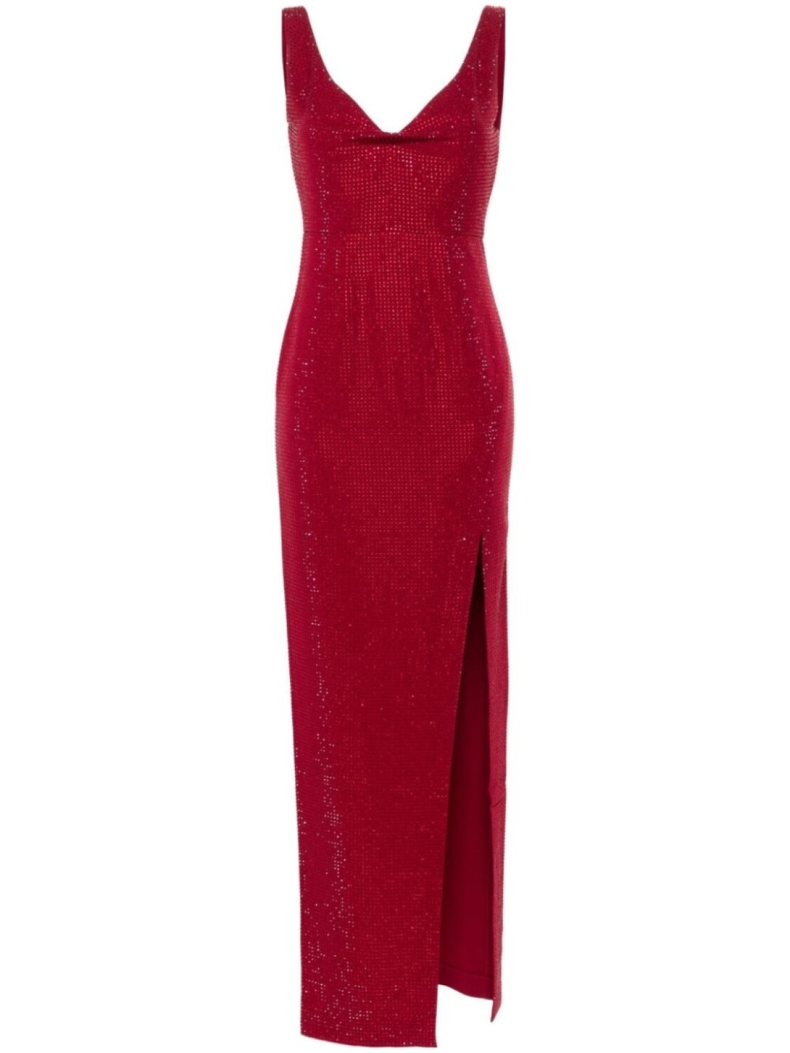 

Roland Mouret платье со стразами, красный