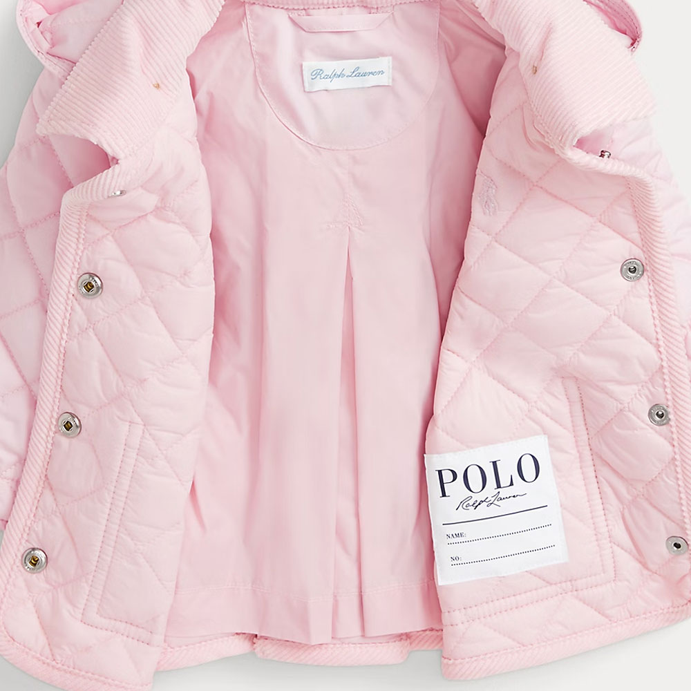 Куртка для младенцев и малышей Polo Ralph Lauren, розовый — фото 3