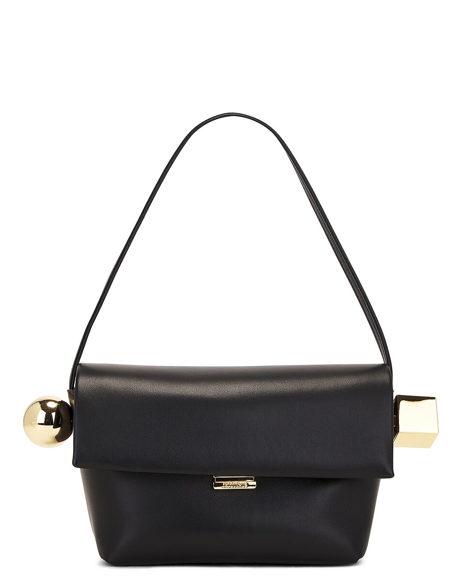 

Сумка Le Rond Carre Jacquemus, черный