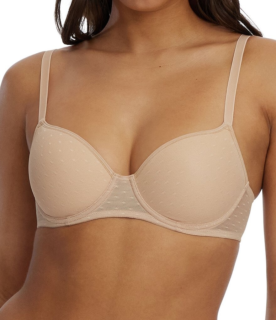 

Skarlett Blue Dotty Lace: многосторонний бюстгальтер-футболка, белый