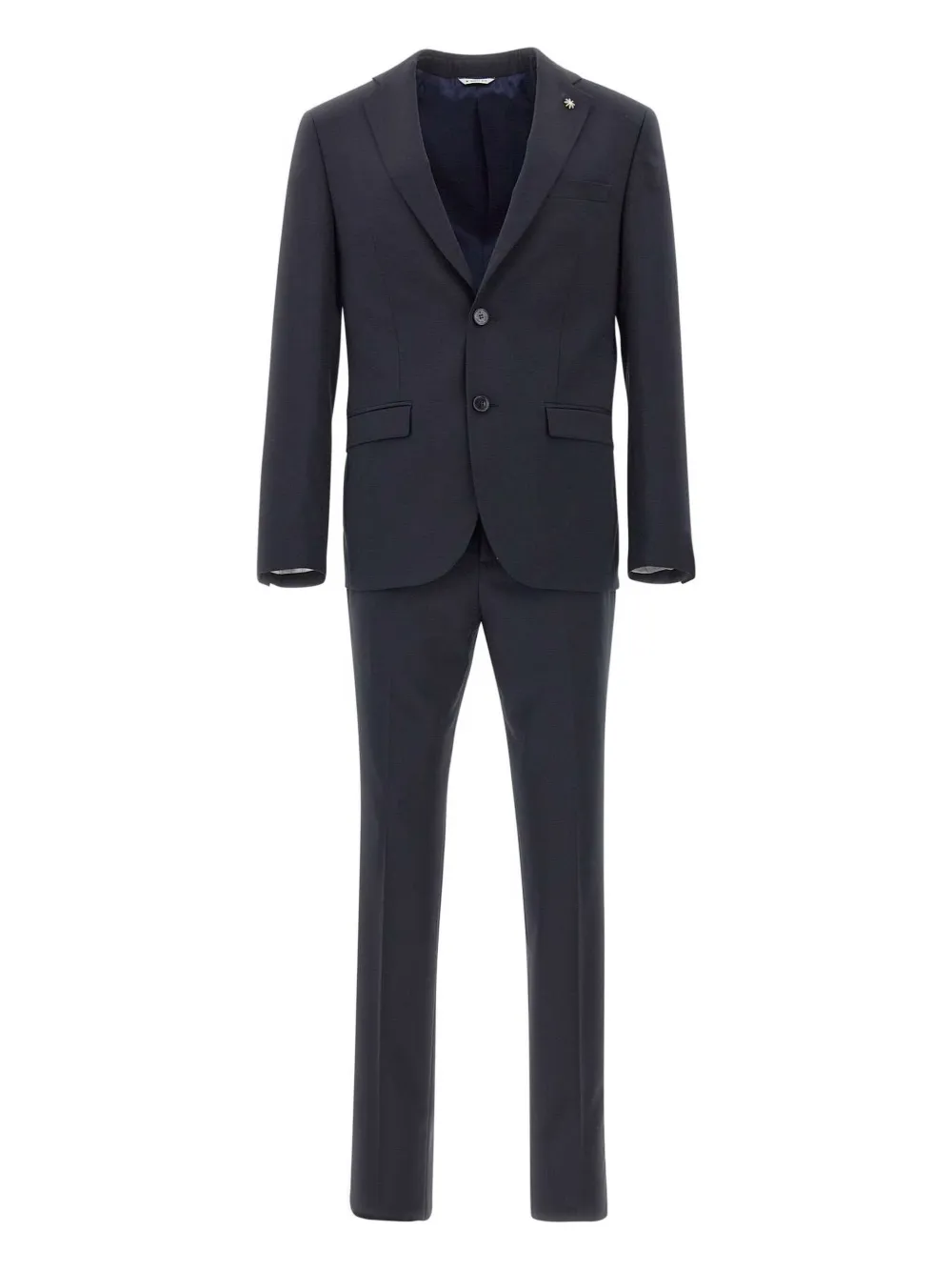 

Костюм с однобортным пиджаком Manuel Ritz, синий