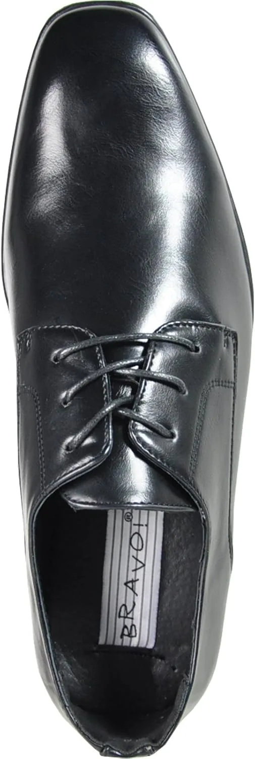 Мужские классические туфли Oxford Bravo! King Classic, черный — фото 3
