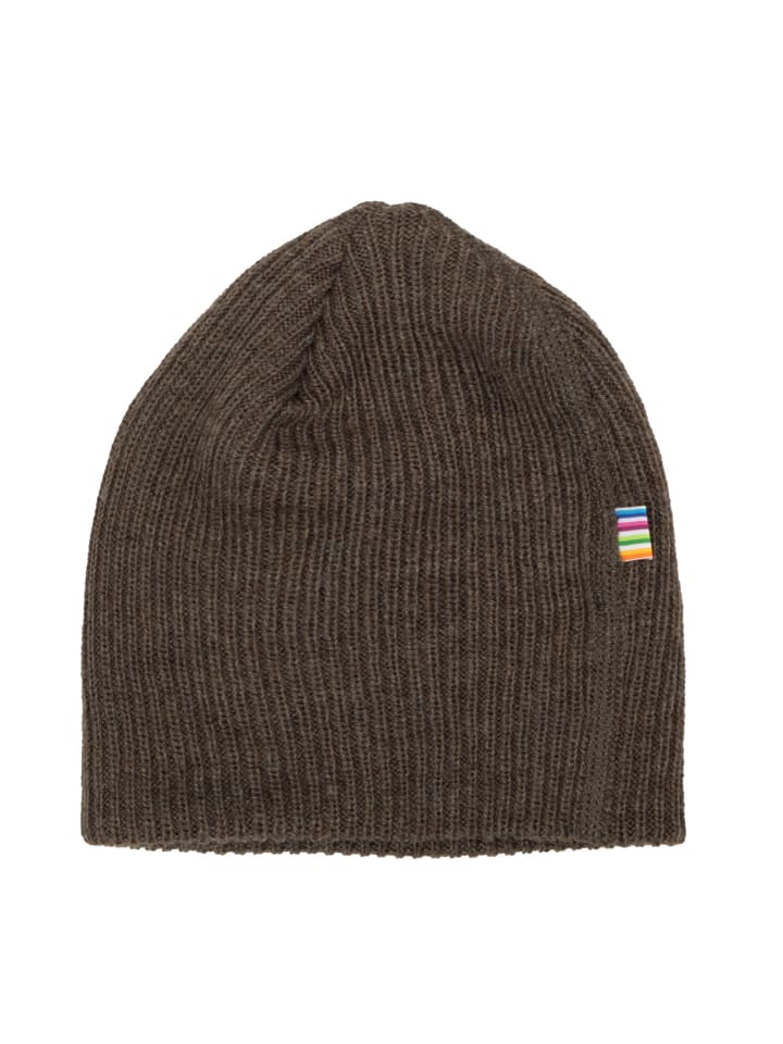 

Joha Шапка из мериносовой шерсти коричневого цвета