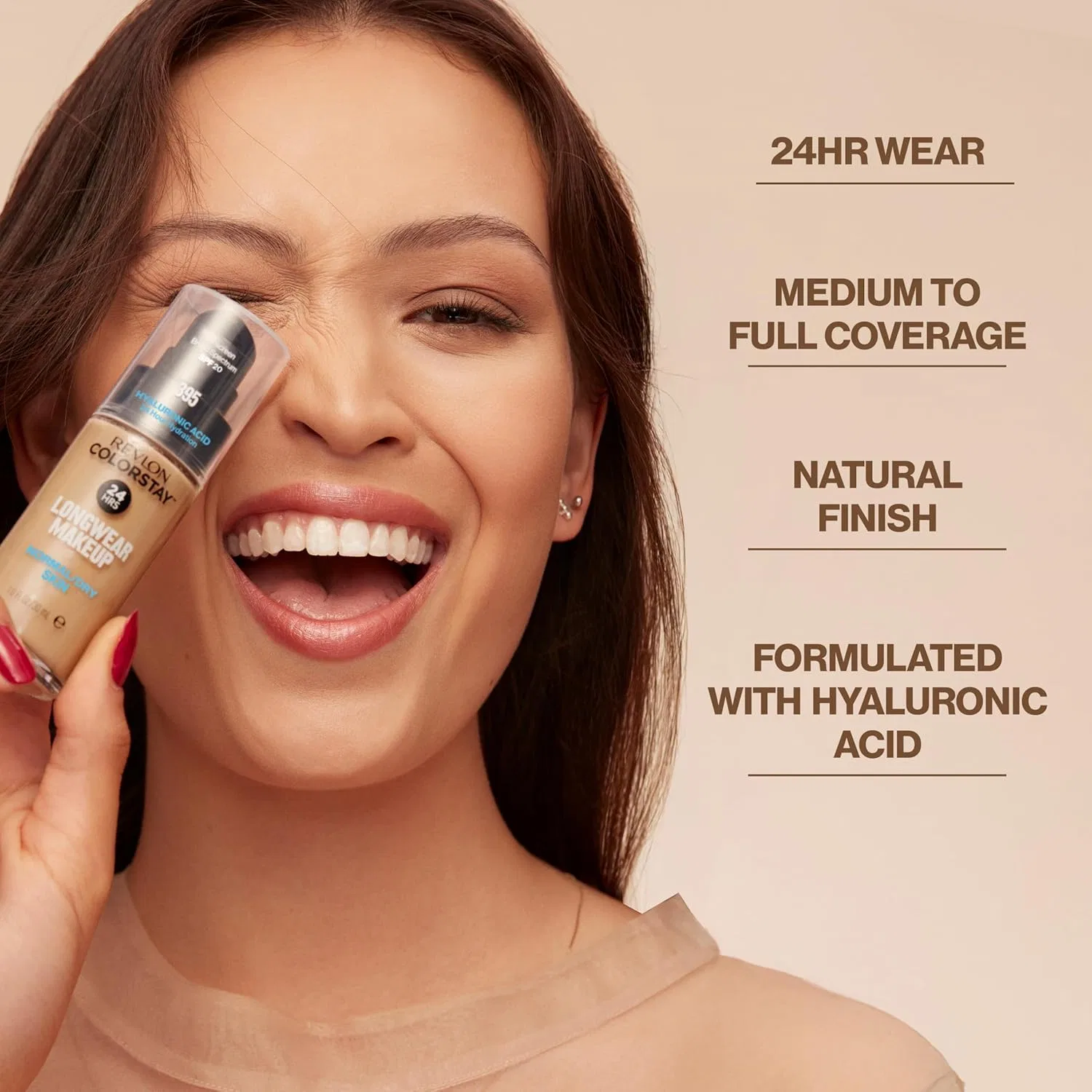 Тональное средство Revlon ColorStay для жирной кожи, 30 мл, оттенок 110 ivory — фото 3