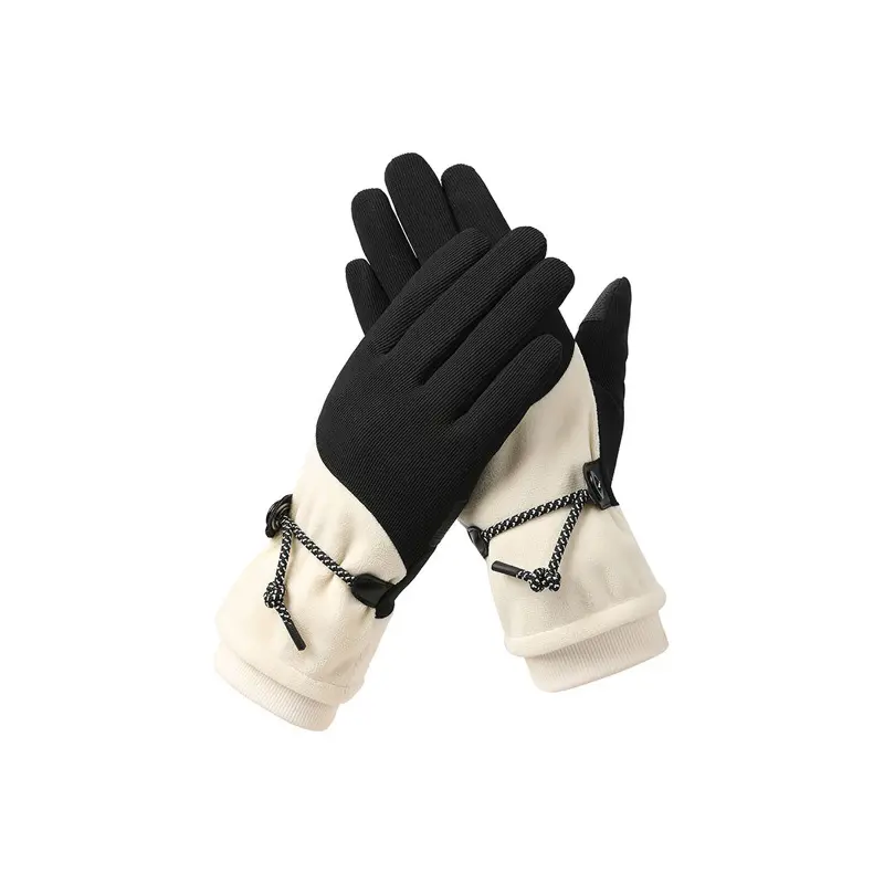 

Женские лыжные перчатки из полиэстера Alien Bang, черный