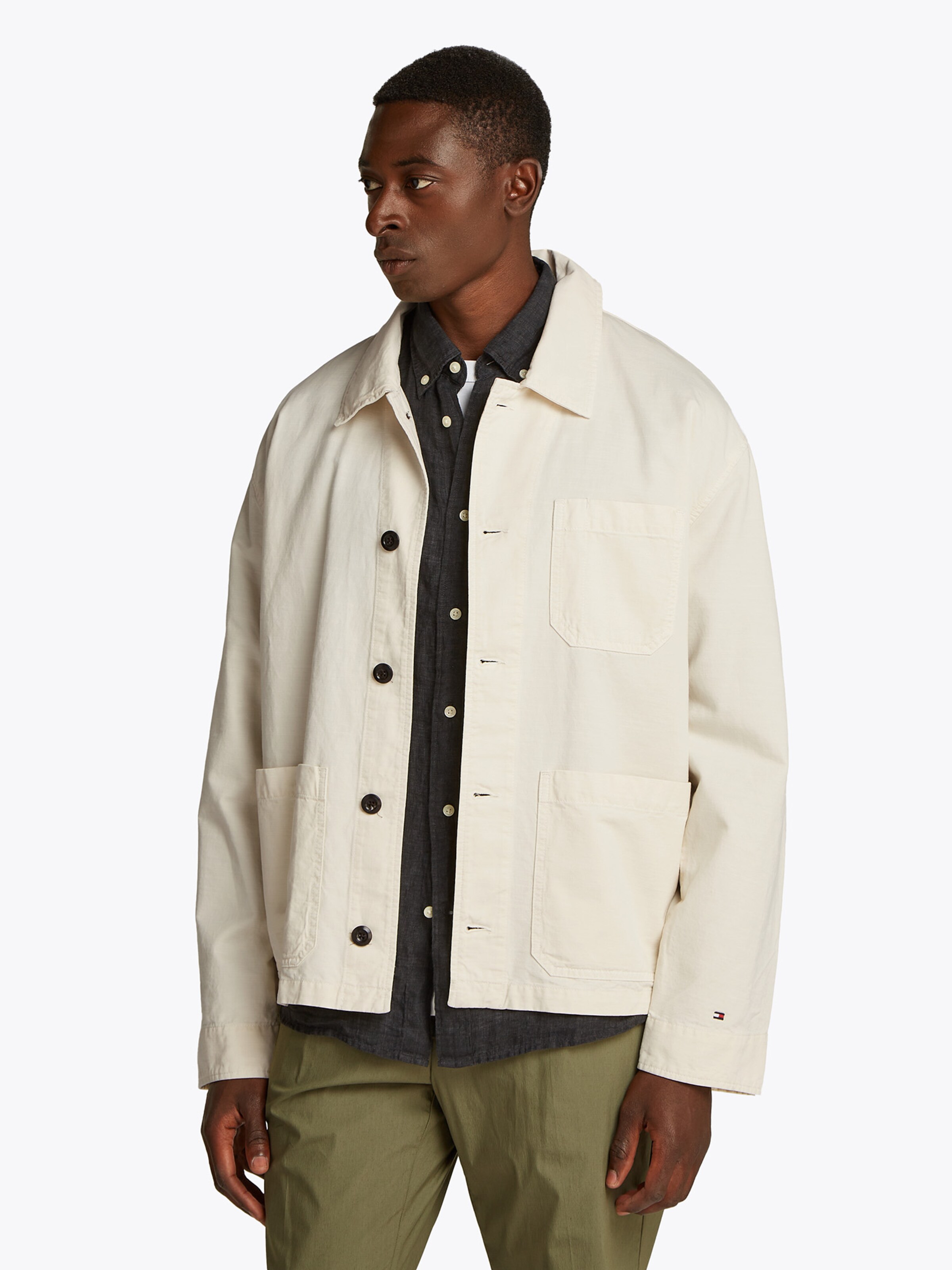 TOMMY HILFIGER Куртка для межсезонья в цвете Ivory — фото 3