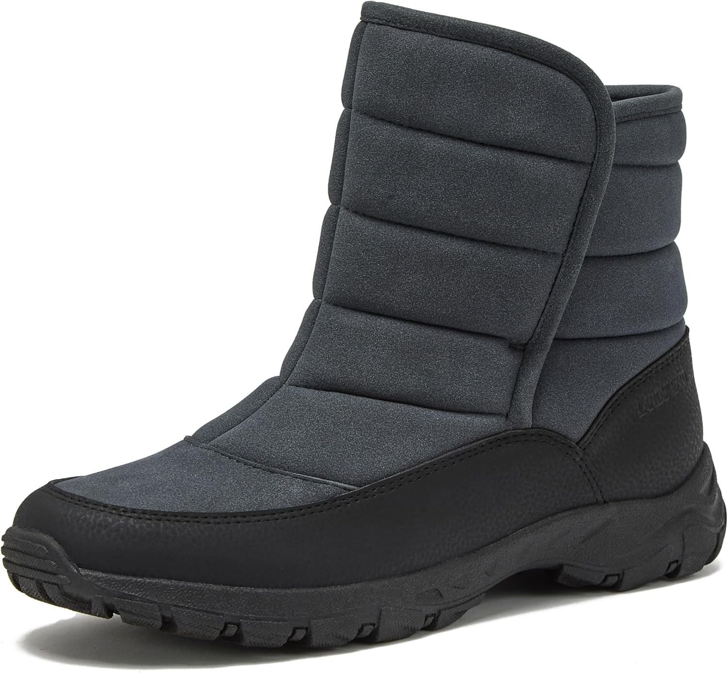 

Зимние утепленные ботинки Lands' End для мужчин, с шнуровкой или без, водонепроницаемые мужские снежные ботинки, средняя или широкая полнота, размер 8-13, черные, коричневые, зеленые или серые