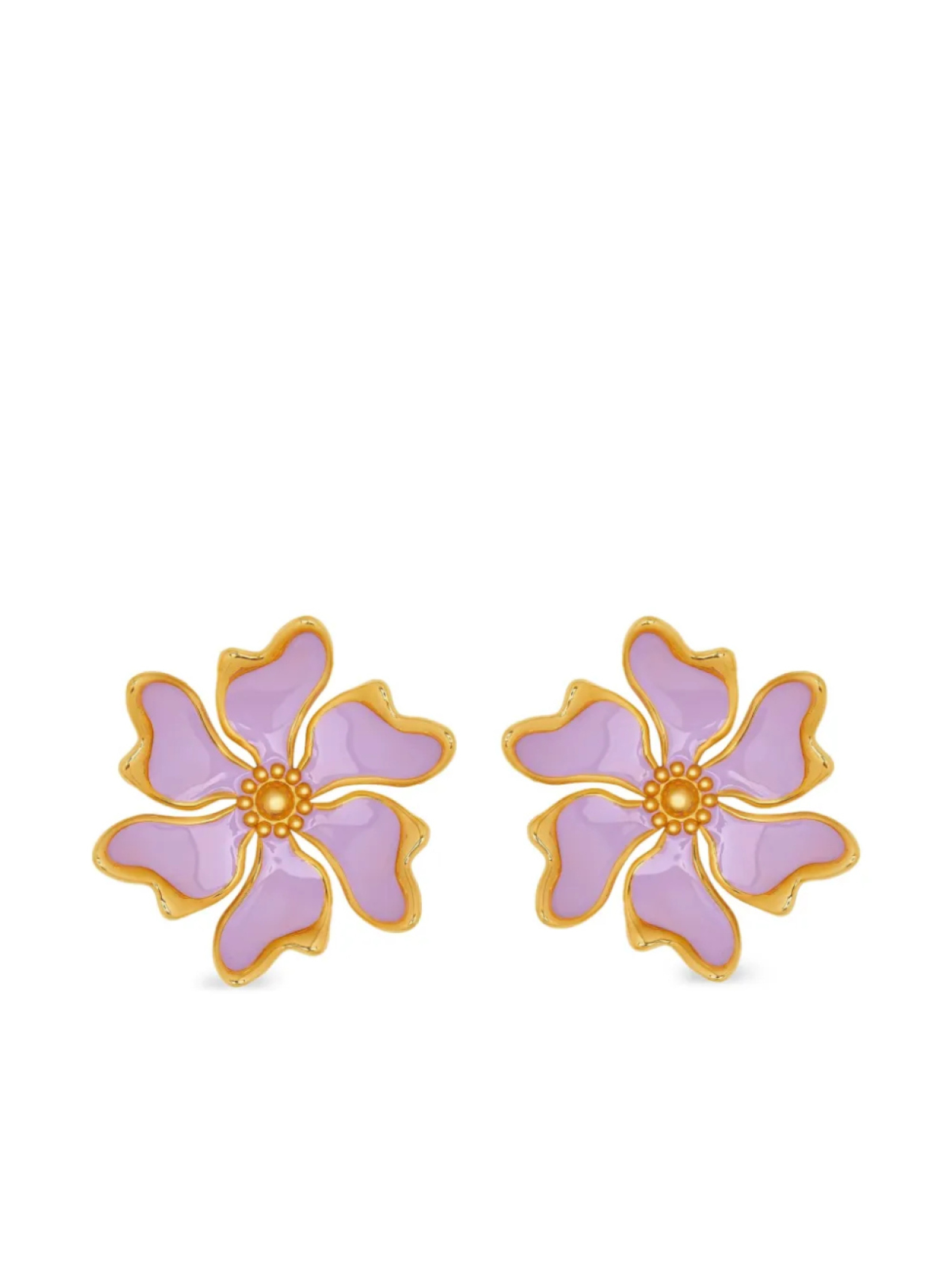 

Oscar de la Renta серьги Cherry Blossom, золотой