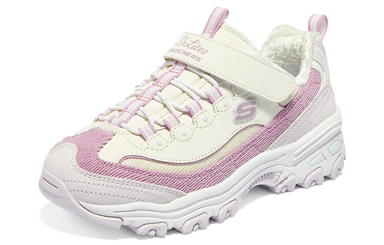 Кроссовки Skechers Girls Kids Lifestyle Shoes GS Low-top, белый — фото 3