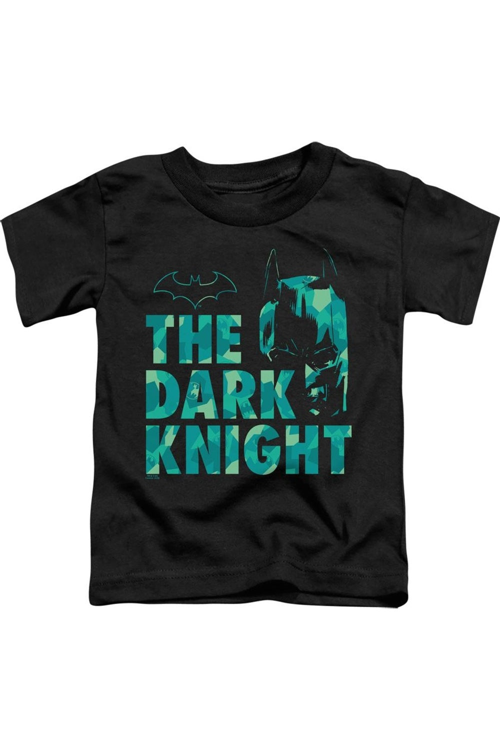 

Футболка с принтом Бэтмена для малышей с коротким рукавом Gildan, черный