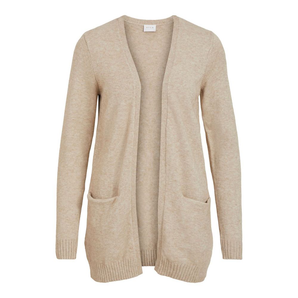 

Бежевый вискозный кардиган Vila Clothes