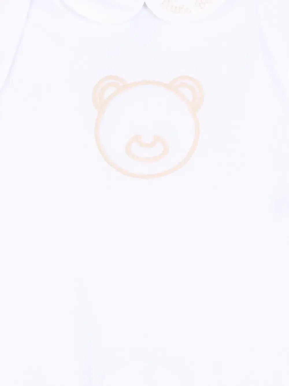 Комбинезон для новорожденного с вышивкой Little Bear, белый — фото 3