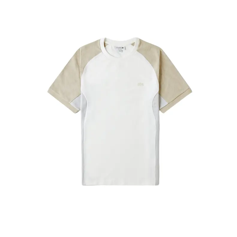 

Футболка мужская LACOSTE, белый/светло-коричневый