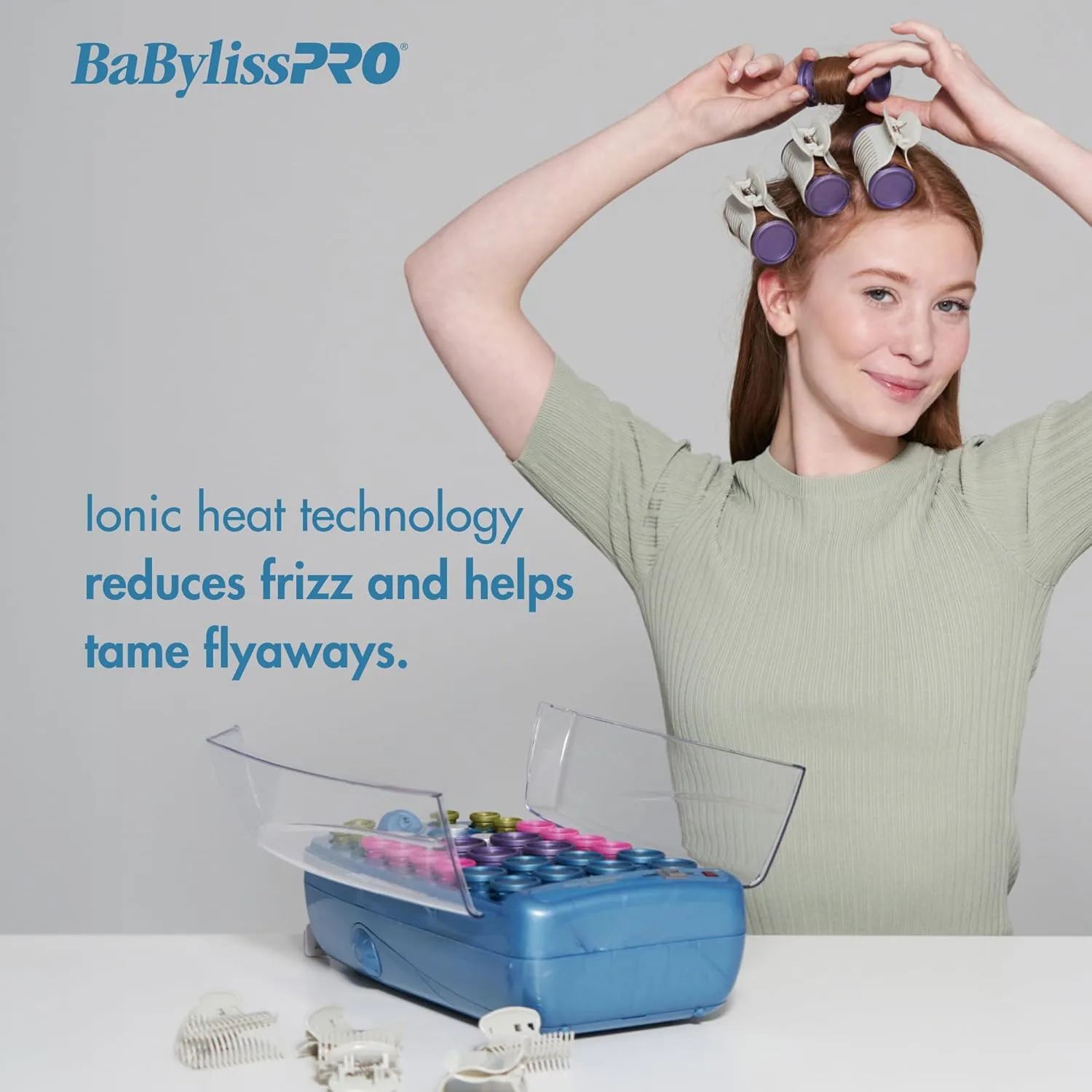 Наборы профессиональных термобигудей и зажимов BabylissPRO Nano Titanium — фото 3