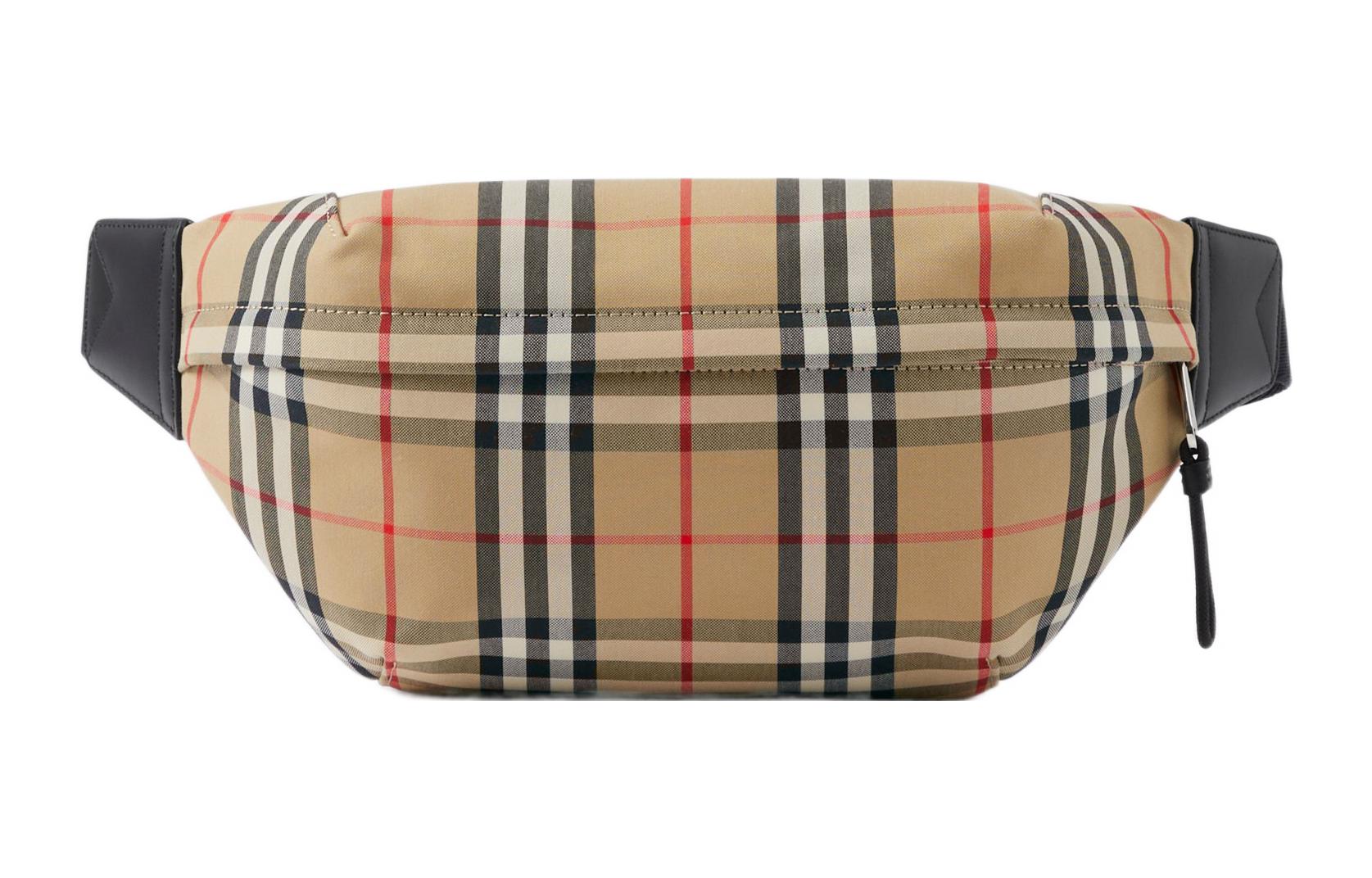 

Burberry Винтажный клетчатый поясной мешок