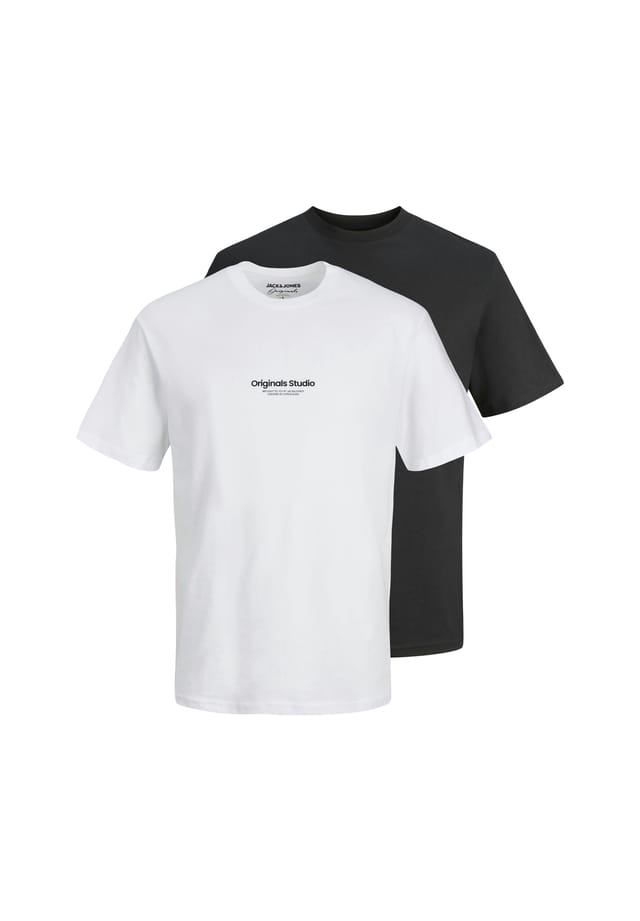 

Футболка jorvesterbro tee рубашка с коротким рукавом Jack & Jones, белый