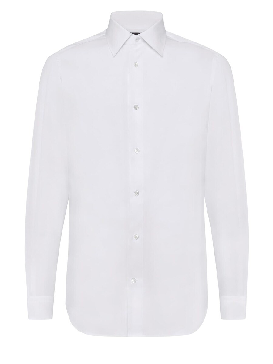 

Рубашка Boggi Milano Slim fit Button Up, белый