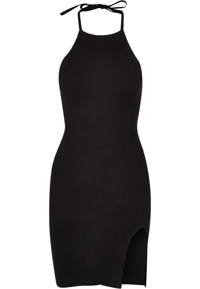 

Платье-рубашка URBAN CLASSICS " Urban Classics Ladies Rib Knit Halter Dress" (1 шт.), черный
