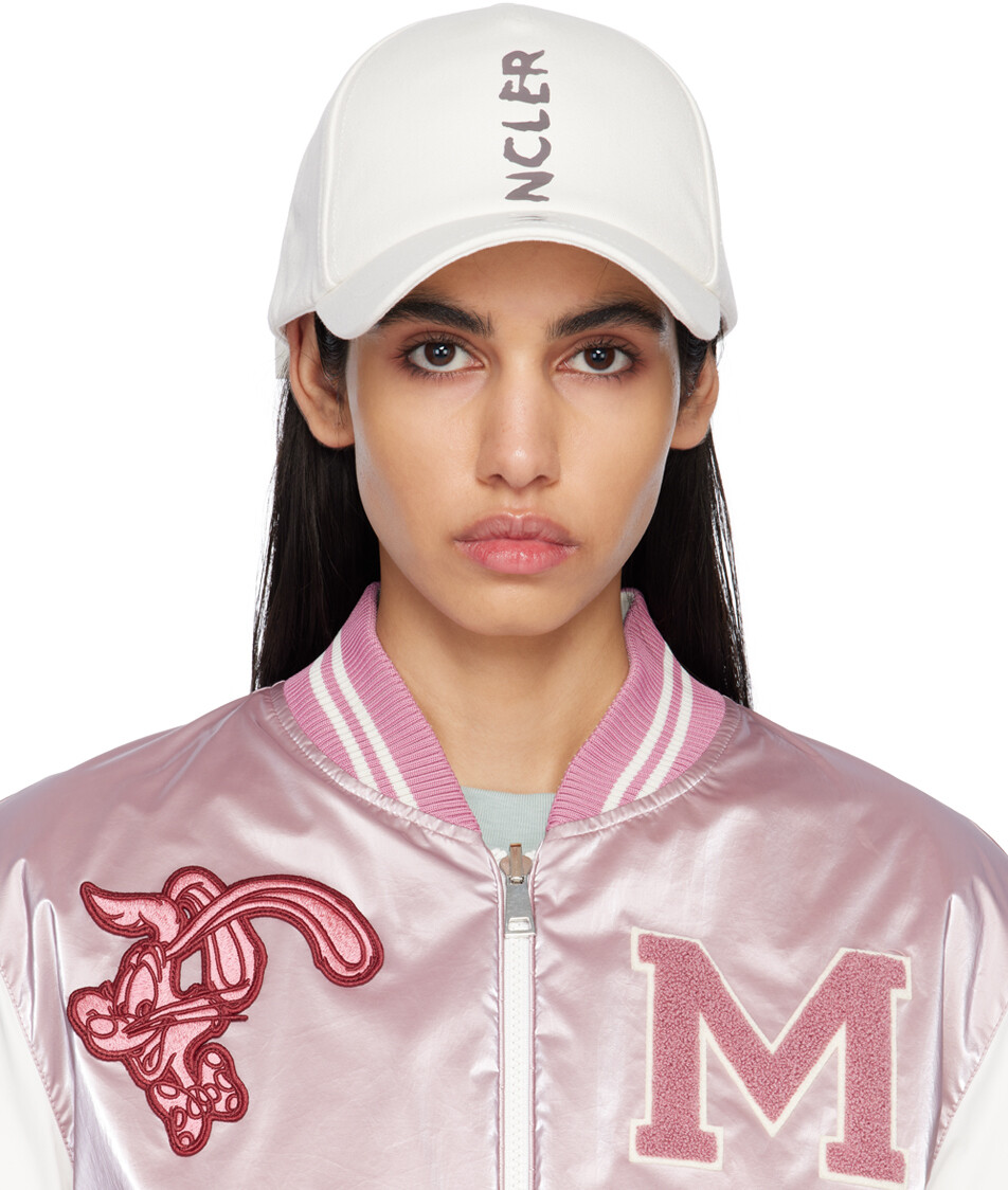 

Белая бейсболка Moncler, цвет White