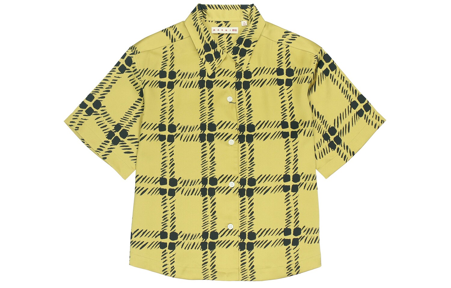 

Marni Marni Co-Branding Shirt Женская горчичного цвета Uniqlo