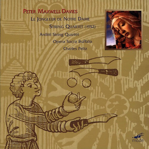 

CD диск Davies / Albert / Peltz: Jongleur de Notre Dame / String Quartet