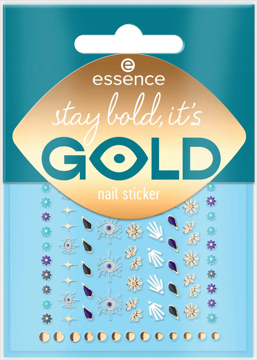 

Набор наклеек для ногтей Stay Bold It's Gold 1 шт. essence