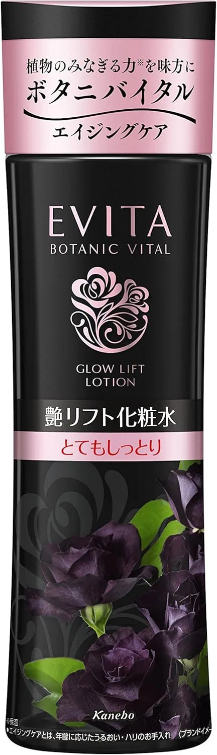Тоник для лица Kanebo Evita Botani Vital Glossy Lift Lotion II & Cream, аромат розы, 180 мл — фото 3