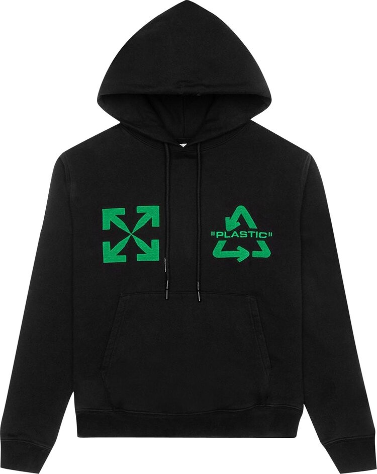 

Худи Off-White Universal Key Slim Hoodie 'Black', черный