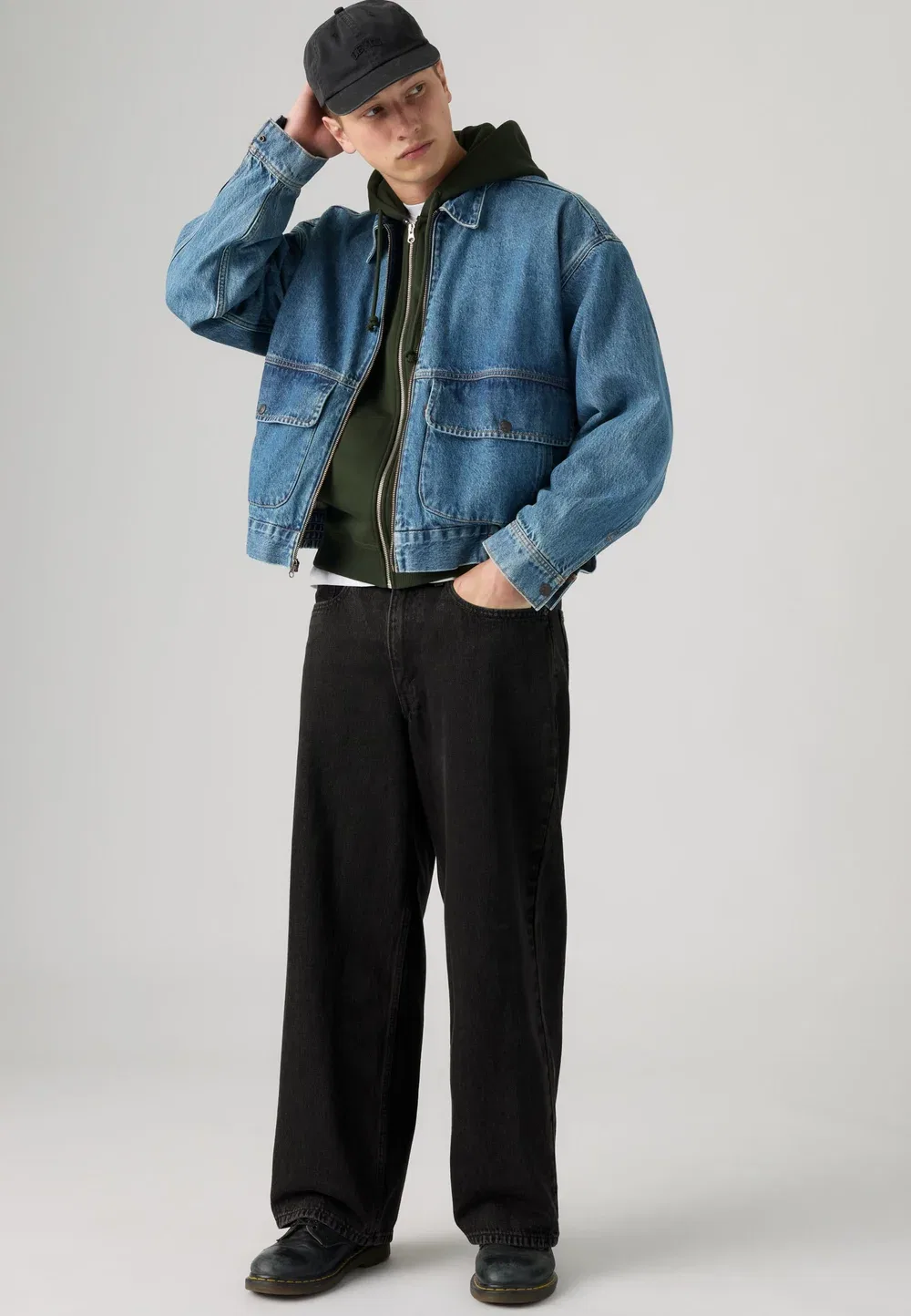 Очень свободные - мешковатые джинсы Levi'S, Muddy Stones Od — фото 2