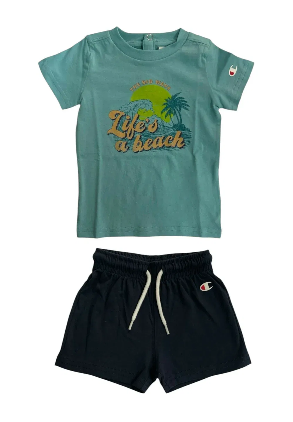 Set col bs225 - shorts Champion, Blue