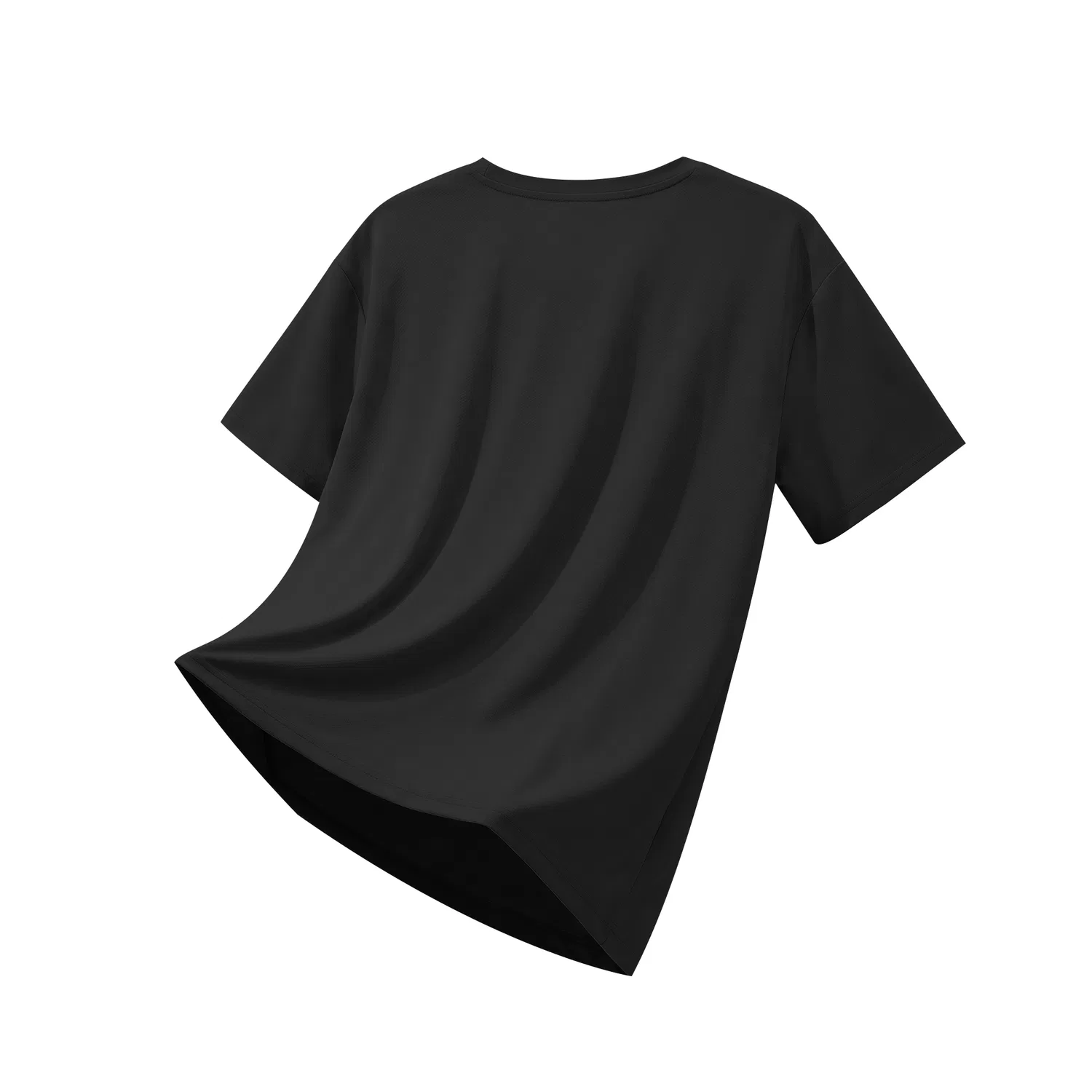 Футболка детская с круглым вырезом Ice Silk Sun Protection Black WARRIOR — фото 3