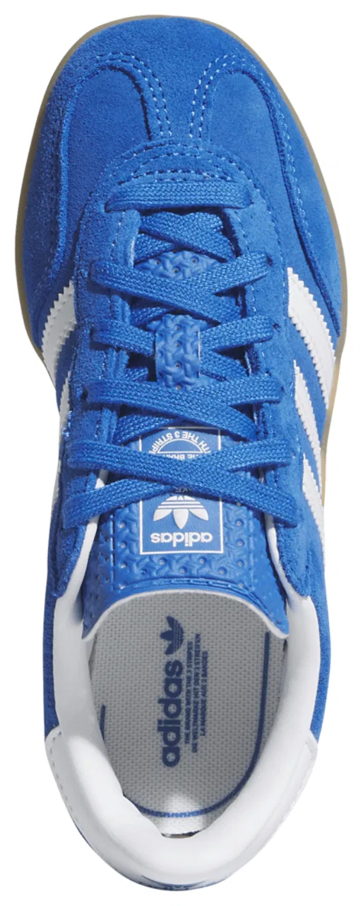 Кроссовки для мальчиков Gazelle Indoor Adidas, цвет Bluebird/Ftwr White/Gum — фото 4