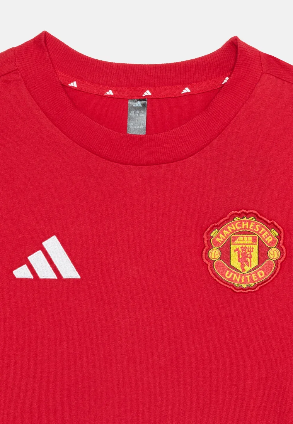 Детская футбольная футболка «Манчестер Юнайтед» унисекс Adidas Performance, Red — фото 4