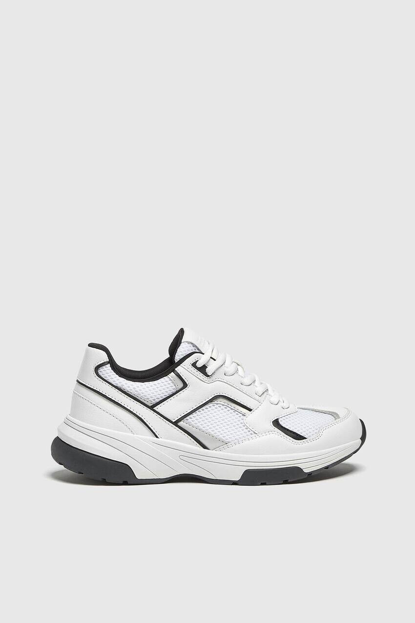 

Кроссовки для бега Pull&Bear, белый