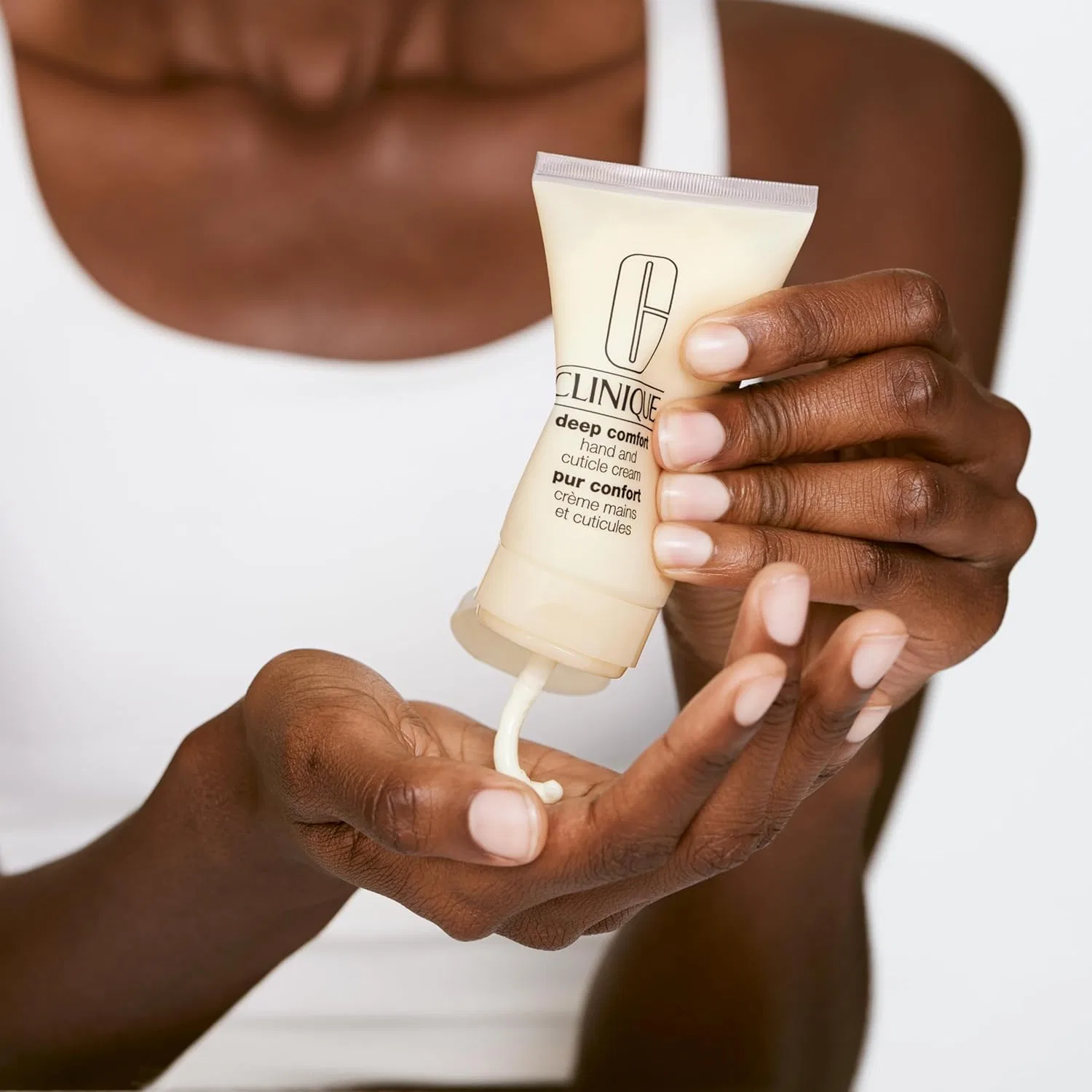 Дневной крем для лица Clinique Deep Comfort Hand & Cuticle Cream, 75 мл — фото 4