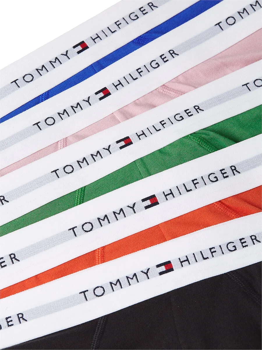 Трусики TOMMY HILFIGER синего, зеленого, розового, красного и черного цветов — фото 3