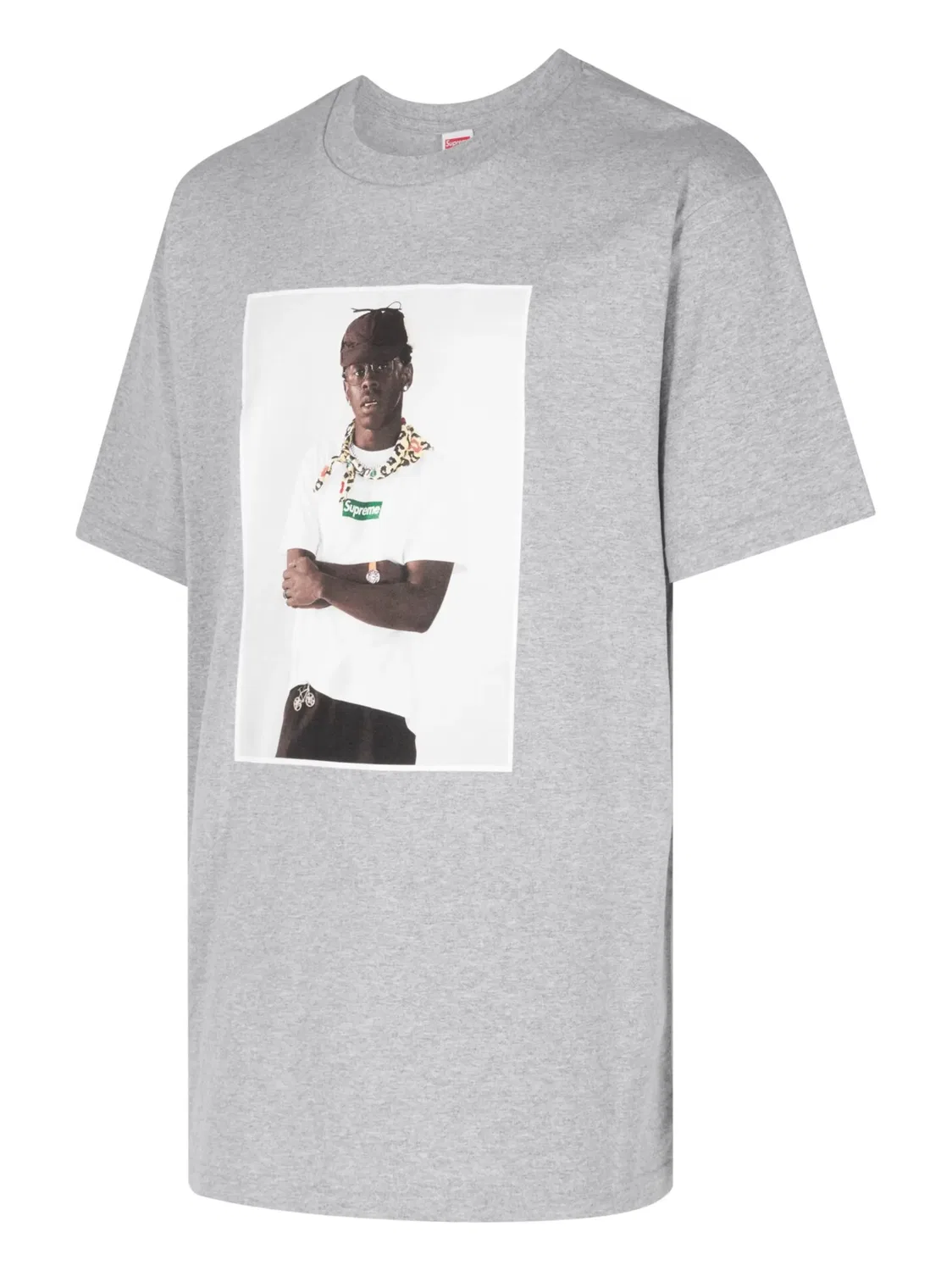 Футболка с принтом от x Tyler The Creator Supreme, серый — фото 3