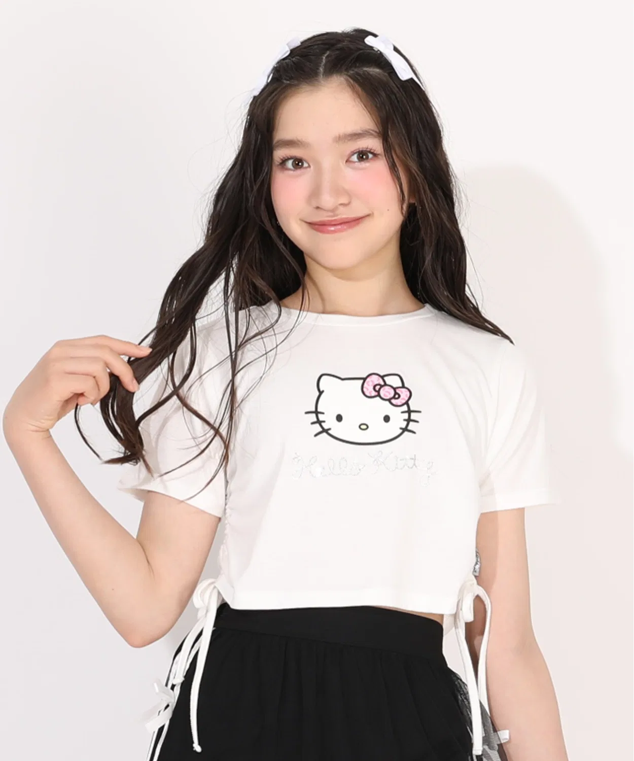 Детская футболка с коротким рукавом и принтом Sanrio PINKHUNT, Другой