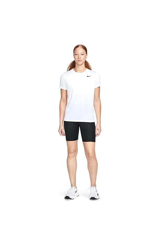 Детская футболка с принтом Unisex training t-shirt 0687-100 Nike, White — фото 4