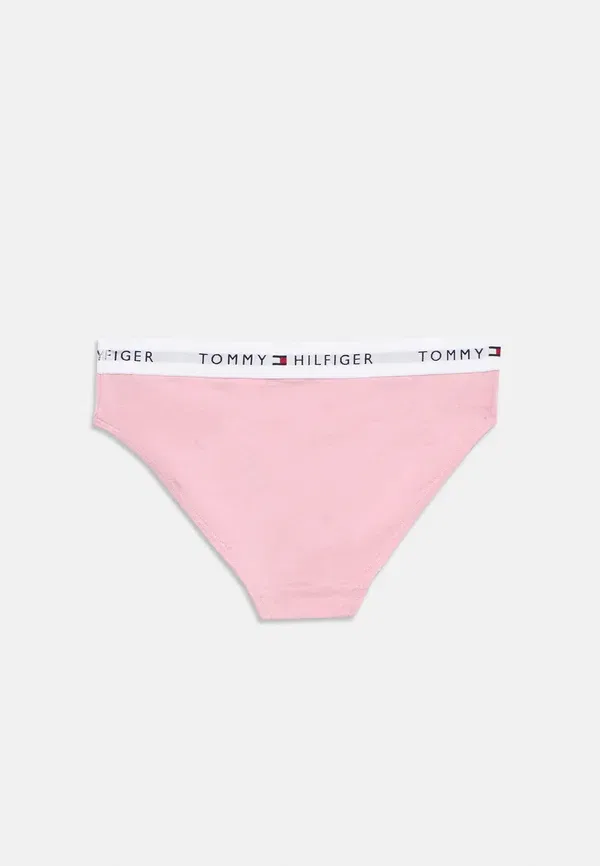 Набор трусов хлопок с эластаном Print 7 pack Tommy Hilfiger розовый, темно-синий, белый — фото 2