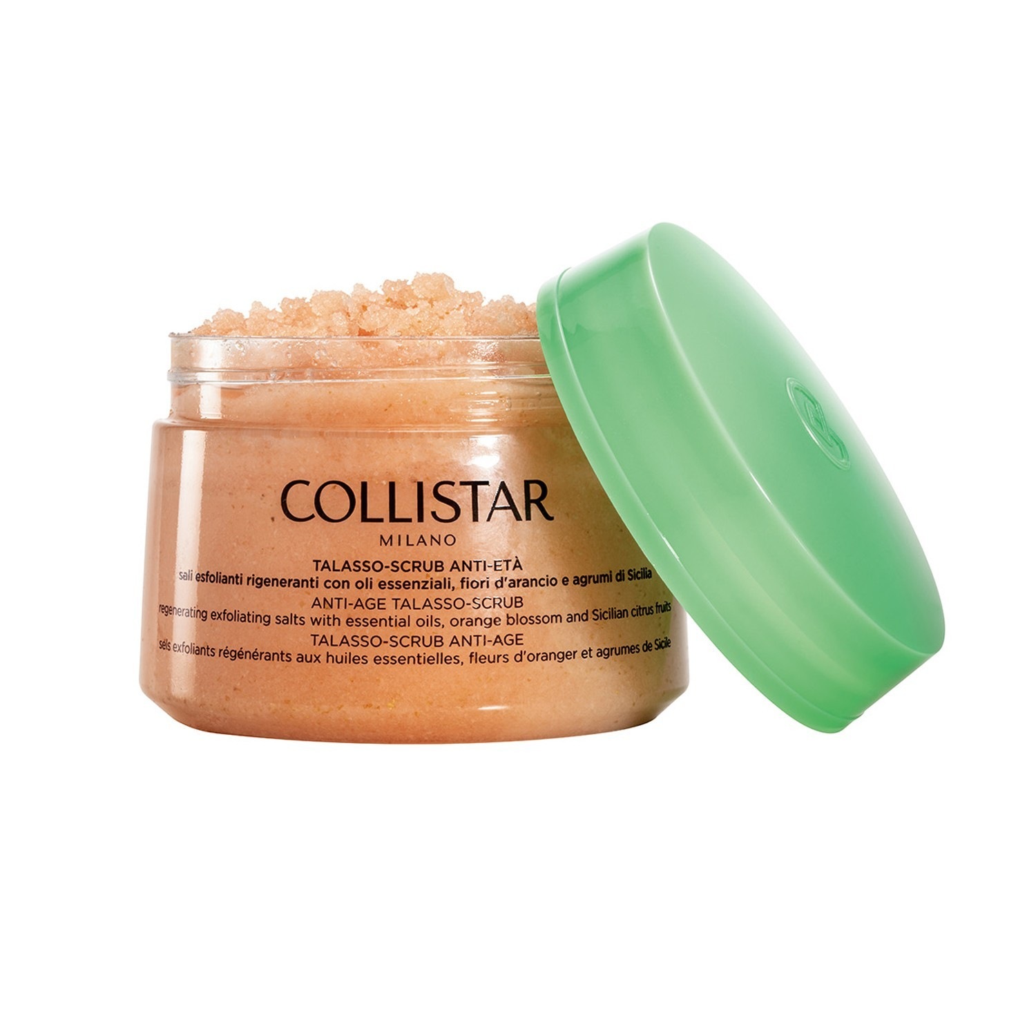 Скраб для тела speciale corpo perfetto anti-aging talasso-scrub Collistar, вес 700 гр. — фото 3